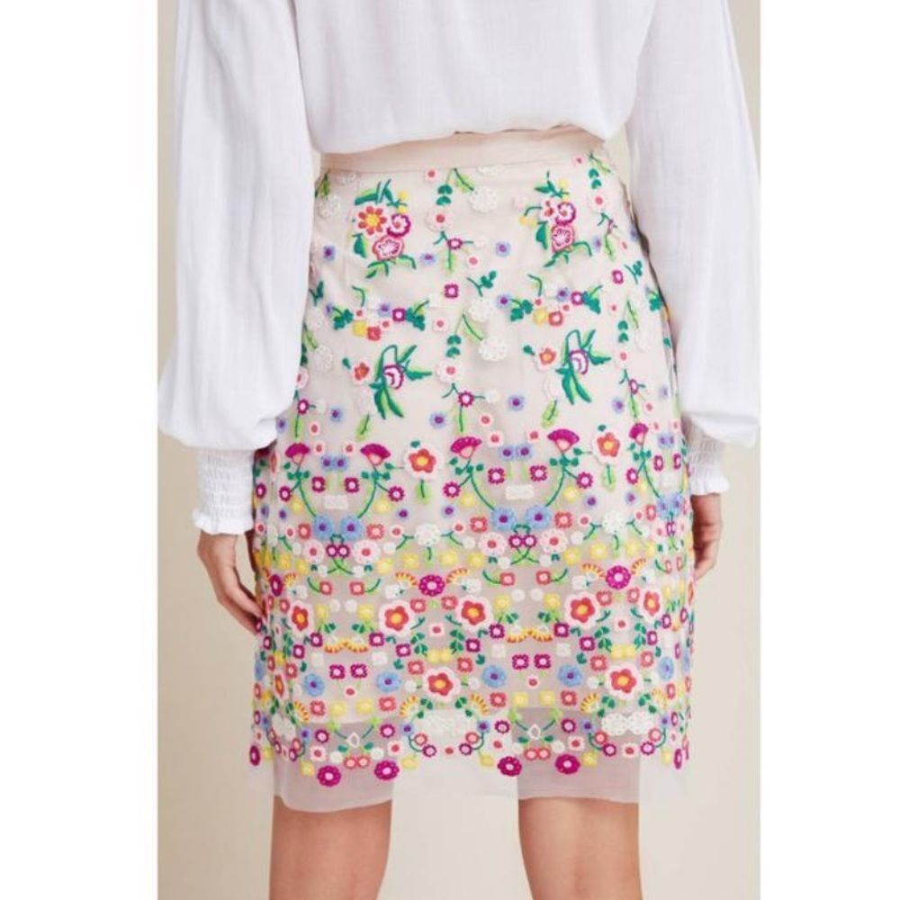 NWT Anthropologie Eva Franco Pascaline Tulle Skirt Size 10 #275 - Picture 4 of 6